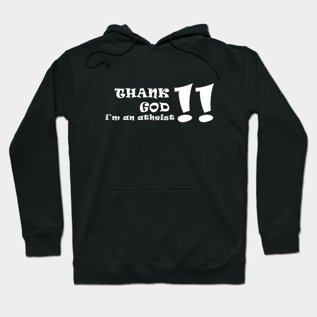 atheist Hoodie by loulousworld